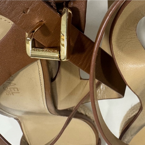 Michael Kors Kaylee Espadrille Wedge Sandals Sz 8 M - Picture 6 of 12